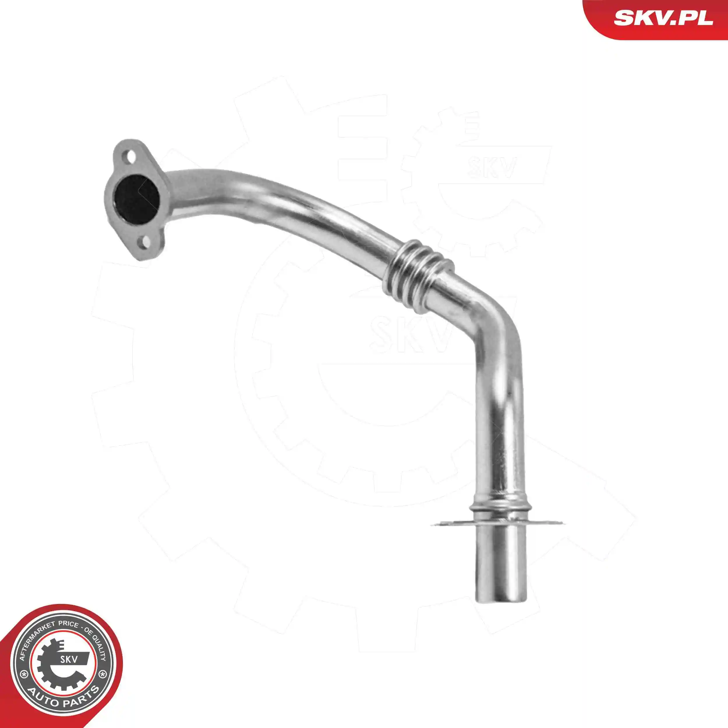 Pipe, EGR valve